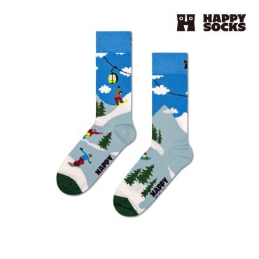 【HAPPY SOCKS】Sports系列-單板滑雪人