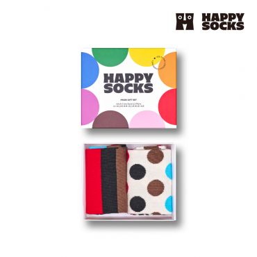 【HAPPY SOCKS】Pride Gift系列-自信活力2入組