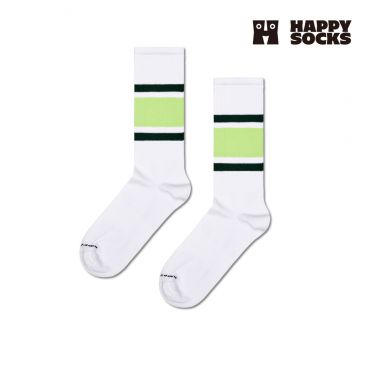 【HAPPY SOCKS】Sneaker系列-簡約條紋系