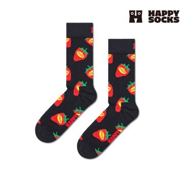 【HAPPY SOCKS】Food&Drinks系列-清新草莓